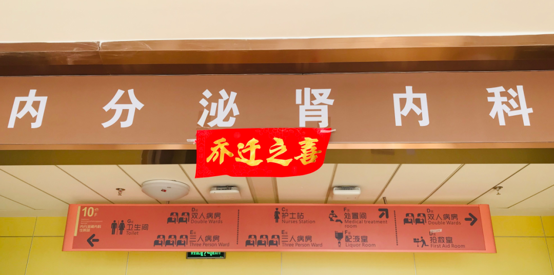 內(nèi)分泌腎內(nèi)科搬遷至醫(yī)院新大樓十層，全新的環(huán)境不一樣的就醫(yī)體驗(yàn)！